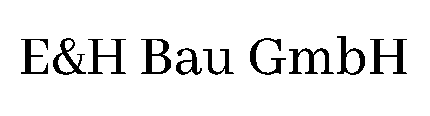 Logo E&H Bau GmbH